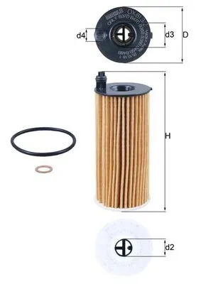 FILTER ULJA - BMW 1/3/5 (F20/30/10) 1.8 d