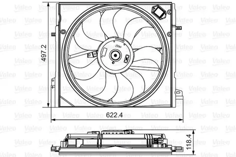 Ventilator, hlađenje motora