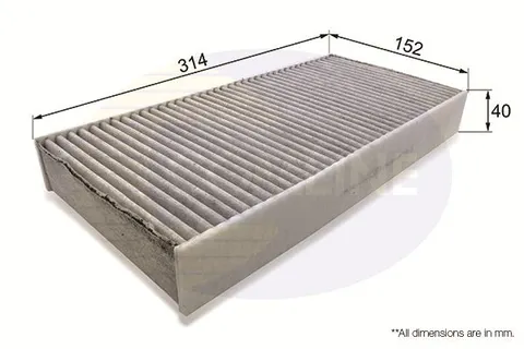 EKF109A-Filter kabine Citroën-Peugeot-zamesnki rezervni deo