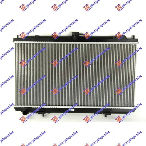 HLADNJAK MOTORA 1.5/1.6/1.8 (+/-AC) (360x690) (ENGLESKA) (GORNJI OTVORI NOSACA VENTILATORA 445mm) (KOYO)