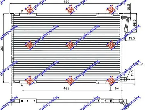 HLADNJAK KLIME (545x37x16) -2002