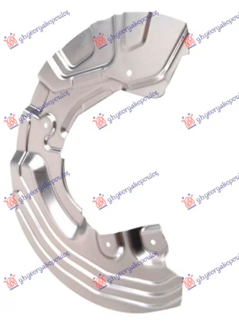 ZASTITA PREDNJEG KOCIONOG DISKA (PRECNIK DISKA 330mm) ALUMINIJUM