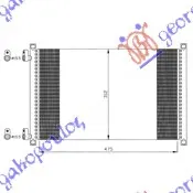 HLADNJAK KLIME 130 1.8i 16V/1.9D JTD (488x310)