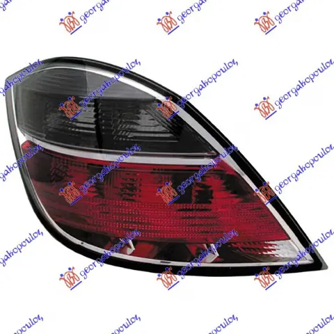 STOP LAMPA 5 VRATA (ZATAMNJENA CRVENA) 2007-