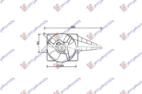 VENTILATOR (1.0/1.2cc) (-AC)