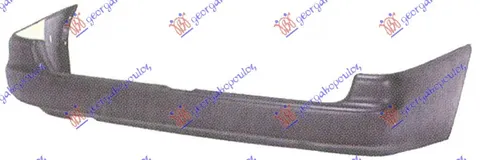 ZADNJI BRANIK CRNI (SA PLASTICNOM SINOM) KARAVAN