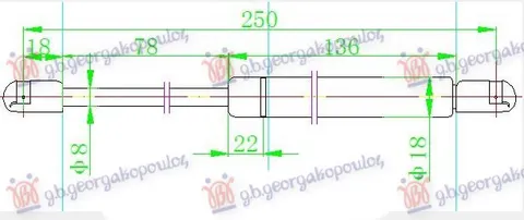 AMORTIZER HAUBE (250L-660N)