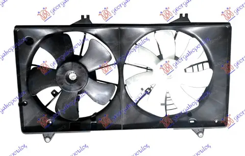 VENTILATOR (DUPLI) KOMPLET (2.0 BENZIN)