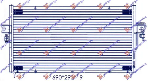 HLADNJAK KLIME ZA SVE MODELE (645x27) (07/12mm)