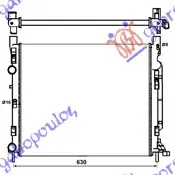 HLADNJAK MOTORA 1.6 BENZIN - 1.5 DIZEL (+AC) (560x480x26) (NRF)
