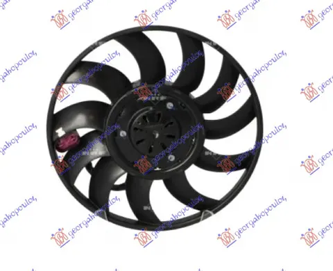 VENTILATOR (MOTOR+ELISA) (390mm) (4 PIN)