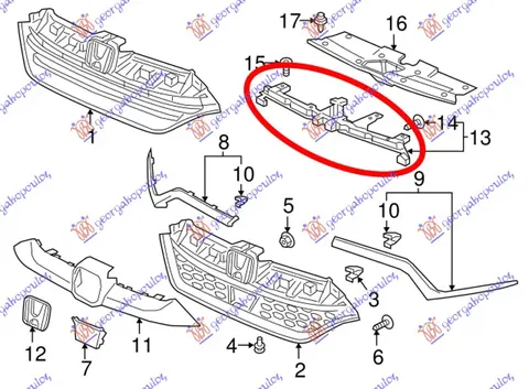 NOSAC PVC MASKE GORNJI PLASTICNI