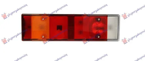 STOP LAMPA (CRVENA/ZUTA/BELA) (2 OKRUGLA PRIKLJUCKA) (DEPO)