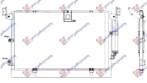 HLADNJAK KLIME 3.0 (RX300) BENZIN (680x400x16)