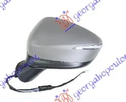 RETROVIZOR ELEKTRICNI SA GREJACEM PM (ELEKTRO-SKLOPIV) (MIGAVAC) (8 PIN) (A KVALITET) (ASFERICNO STAKLO)