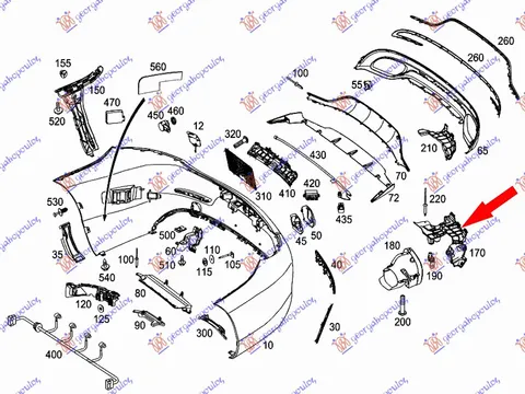 NOSAC LAJSNE IZDUVNE CEVI AUSPUHA (AMG-LINE)
