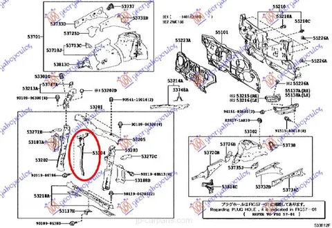 NOSAC VEZNOG LIMA VERTIKALNI