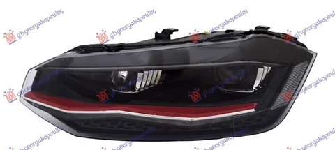 FAR LED (CRVENA LAJSNA) (VALEO TIP) (GTI) (TYC)
