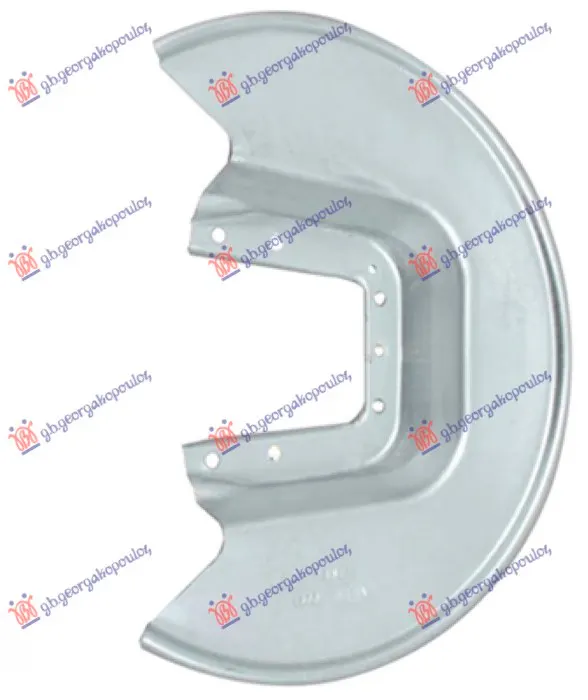 ZASTITA ZADNJEG KOCIONOG DISKA (PRECNIK ZASTITE 275mm) (PRECNIK DISKA 247mm)