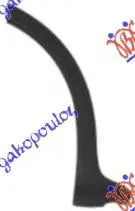 RUB PLASTICNI ZADNJEG BLATOBRANA (METALNA SAJTNA) 2004-