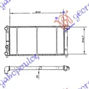 HLADNJAK MOTORA 1.2/1.5cc (60x32)