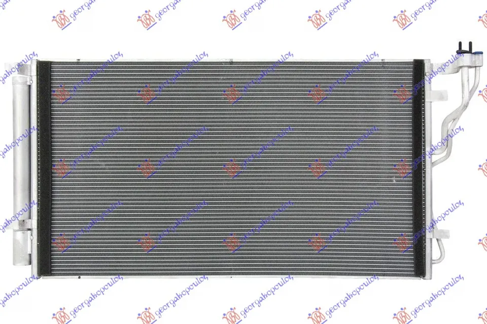 HLADNJAK KLIME 1.7 CRDi (538x383x16)